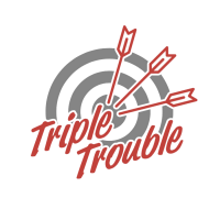 triple trouble logo